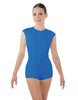 Solid Lycra Sleeveless Triangle Back Biketard