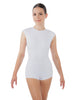 Solid Lycra Sleeveless Triangle Back Biketard