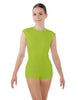 Solid Lycra Sleeveless Triangle Back Biketard