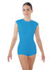 Solid Lycra Sleeveless Triangle Back Biketard