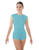 Solid Lycra Sleeveless Triangle Back Biketard