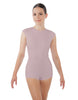Solid Lycra Sleeveless Triangle Back Biketard