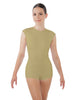 Solid Lycra Sleeveless Triangle Back Biketard