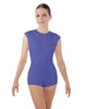 Solid Lycra Sleeveless Triangle Back Biketard