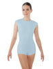 Solid Lycra Sleeveless Triangle Back Biketard