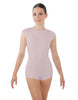 Solid Lycra Sleeveless Triangle Back Biketard
