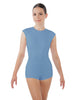 Solid Lycra Sleeveless Triangle Back Biketard