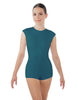 Solid Lycra Sleeveless Triangle Back Biketard