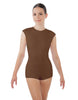Solid Lycra Sleeveless Triangle Back Biketard