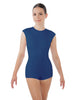 Solid Lycra Sleeveless Triangle Back Biketard
