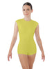 Solid Lycra Sleeveless Triangle Back Biketard