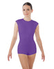 Solid Lycra Sleeveless Triangle Back Biketard