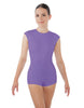 Solid Lycra Sleeveless Triangle Back Biketard