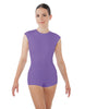 Solid Lycra Sleeveless Triangle Back Biketard