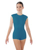 Solid Lycra Sleeveless Triangle Back Biketard