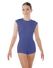 Solid Lycra Sleeveless Triangle Back Biketard