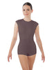 Solid Lycra Sleeveless Triangle Back Biketard