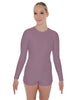 Solid Lycra LS Biketard Keyhole Back