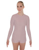 Solid Lycra LS Biketard Keyhole Back