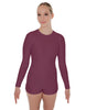 Solid Lycra LS Biketard Keyhole Back