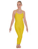 Solid Lycra Cami Unitard