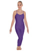 Solid Lycra Cami Unitard