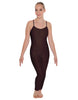 Solid Lycra Cami Unitard
