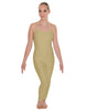 Solid Lycra Cami Unitard