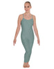 Solid Lycra Cami Unitard