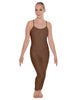 Solid Lycra Cami Unitard