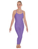 Solid Lycra Cami Unitard