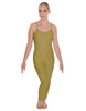Solid Lycra Cami Unitard