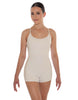 Solid Lycra Racer Strap Tank Biketard