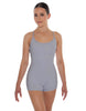 Solid Lycra Racer Strap Tank Biketard