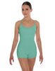 Solid Lycra Racer Strap Tank Biketard