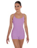 Solid Lycra Racer Strap Tank Biketard