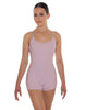 Solid Lycra Racer Strap Tank Biketard