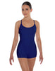 Solid Lycra Racer Strap Tank Biketard