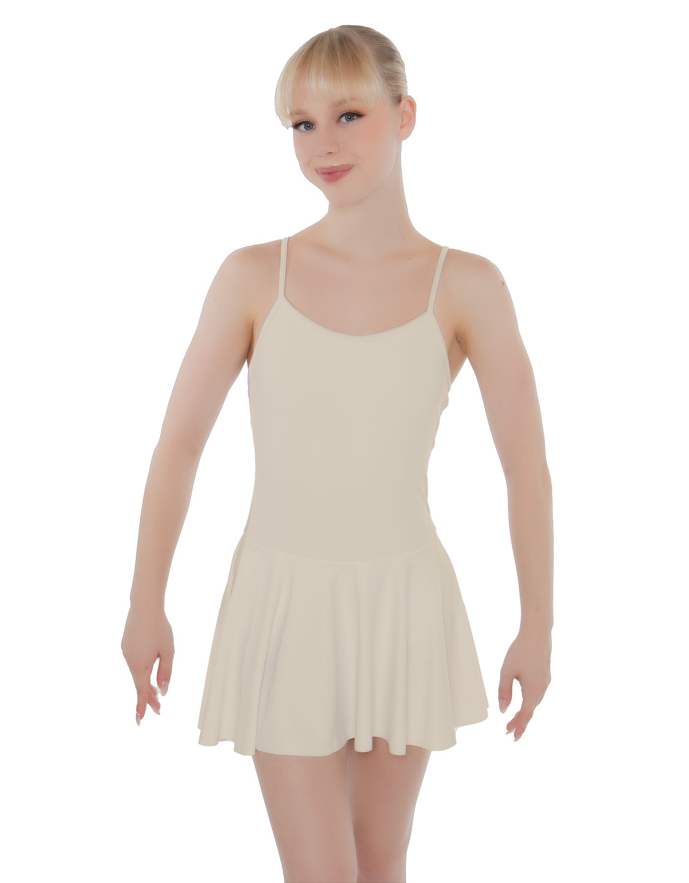 Solid Lycra Cami Dress