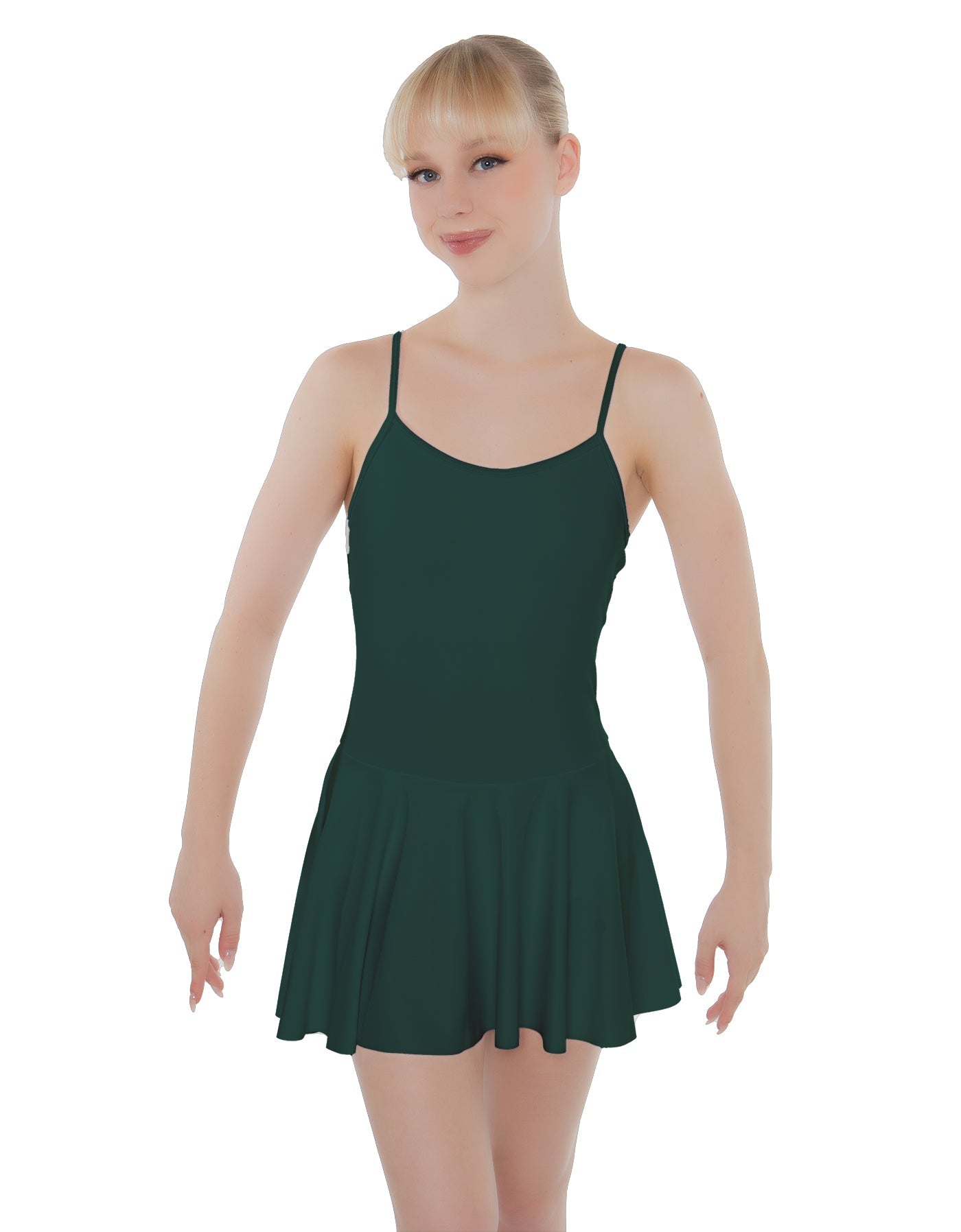 Solid Lycra Cami Dress