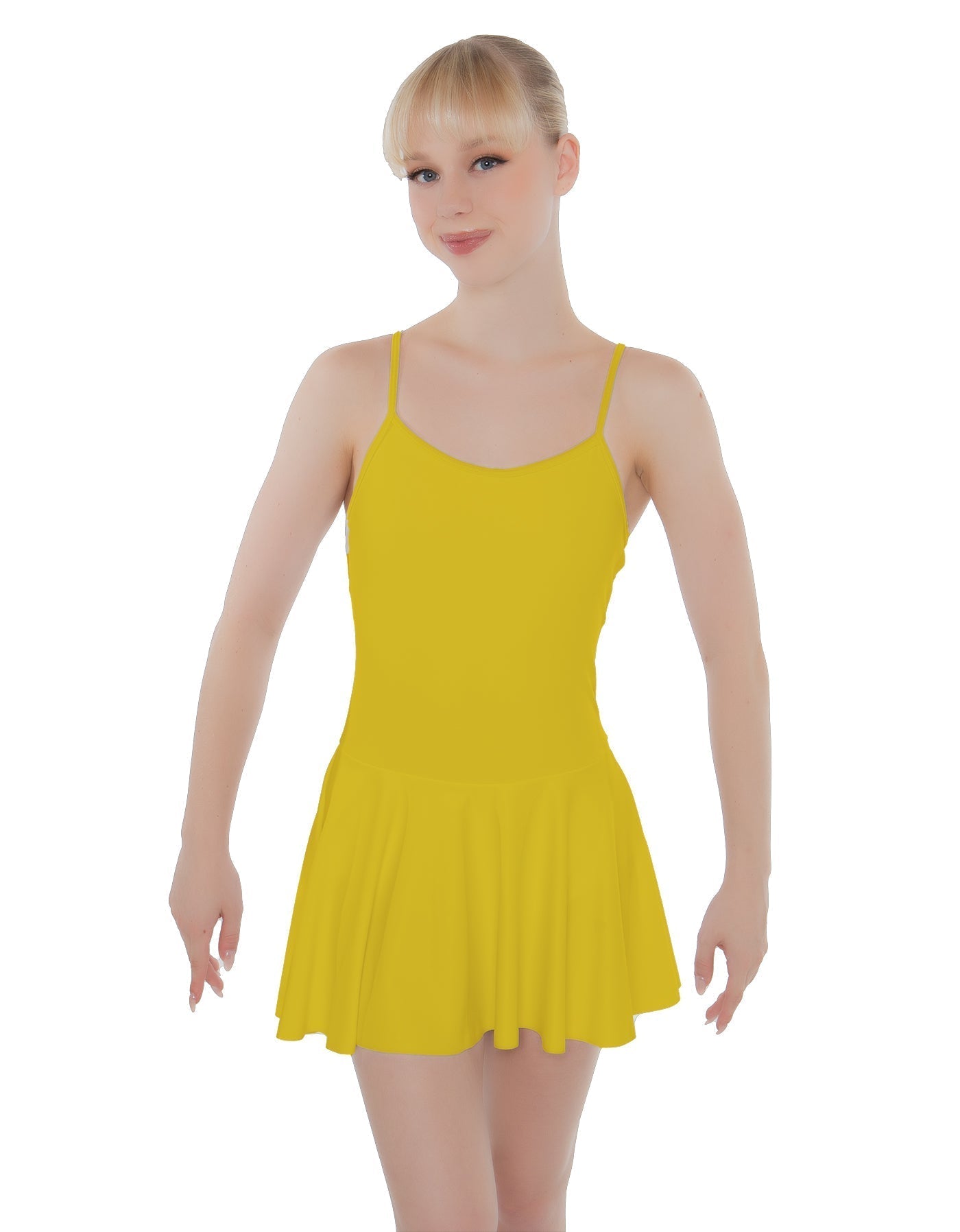 Solid Lycra Cami Dress
