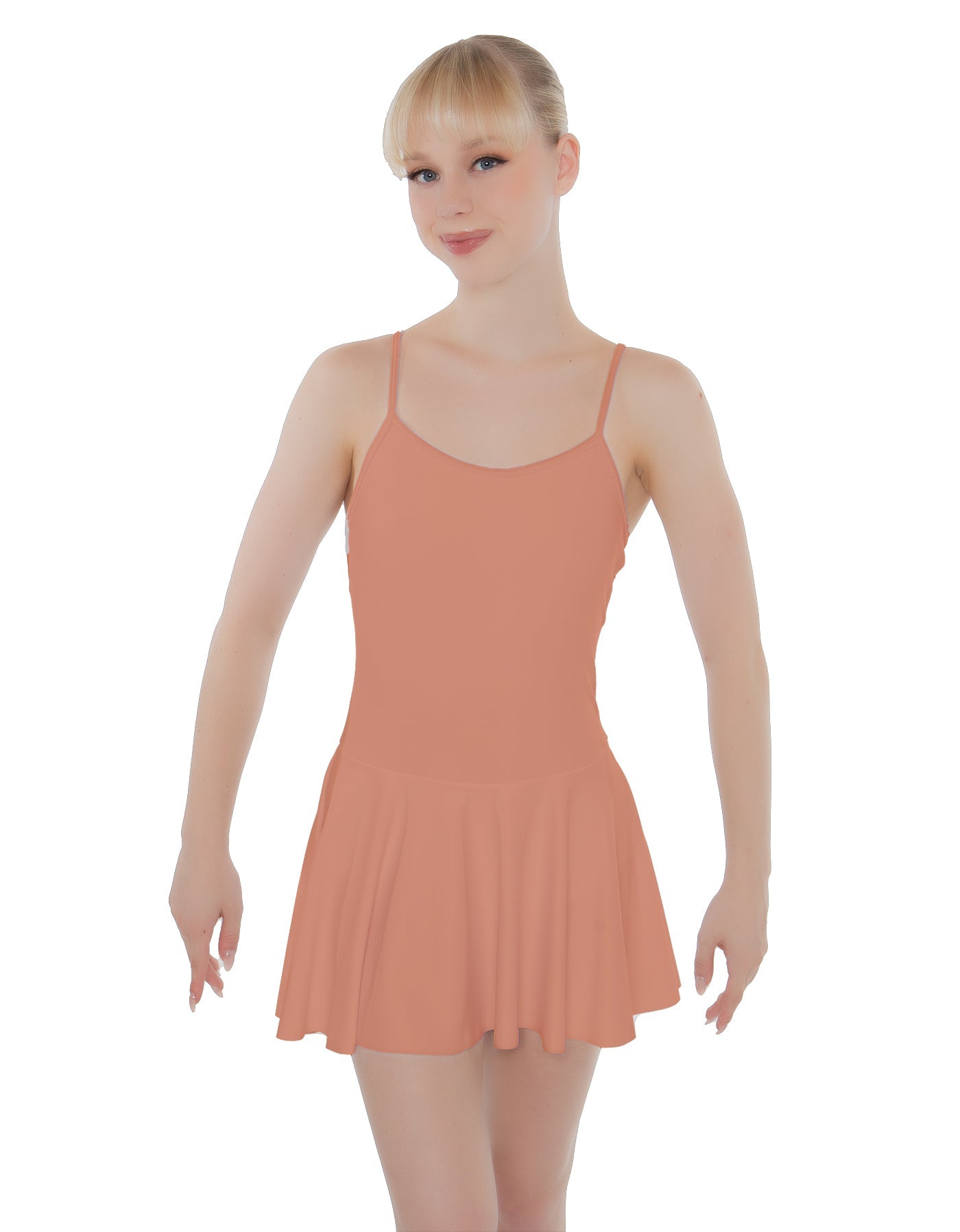 Solid Lycra Cami Dress
