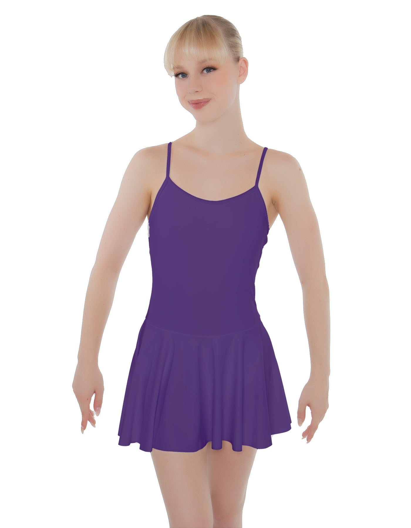 Solid Lycra Cami Dress