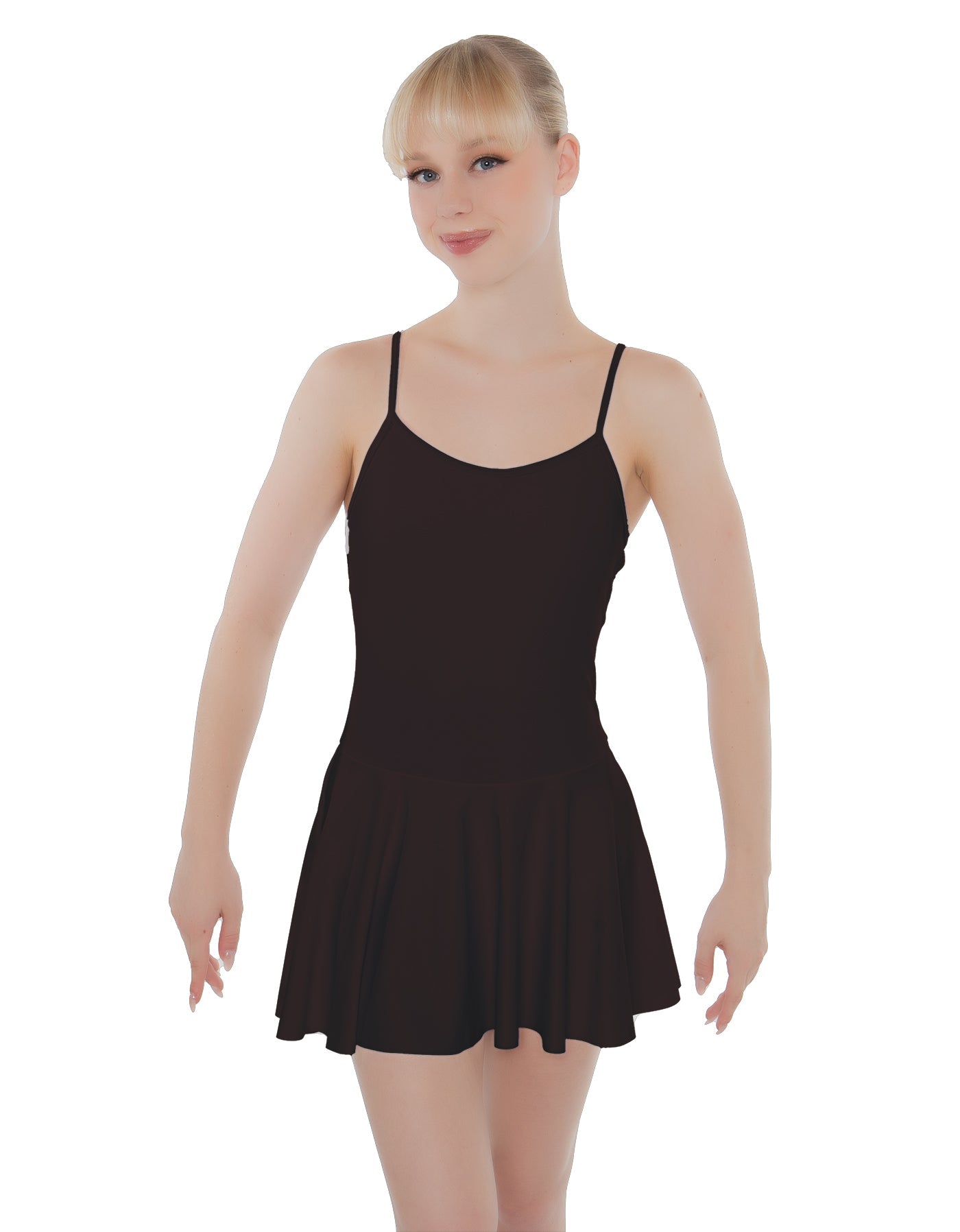 Solid Lycra Cami Dress