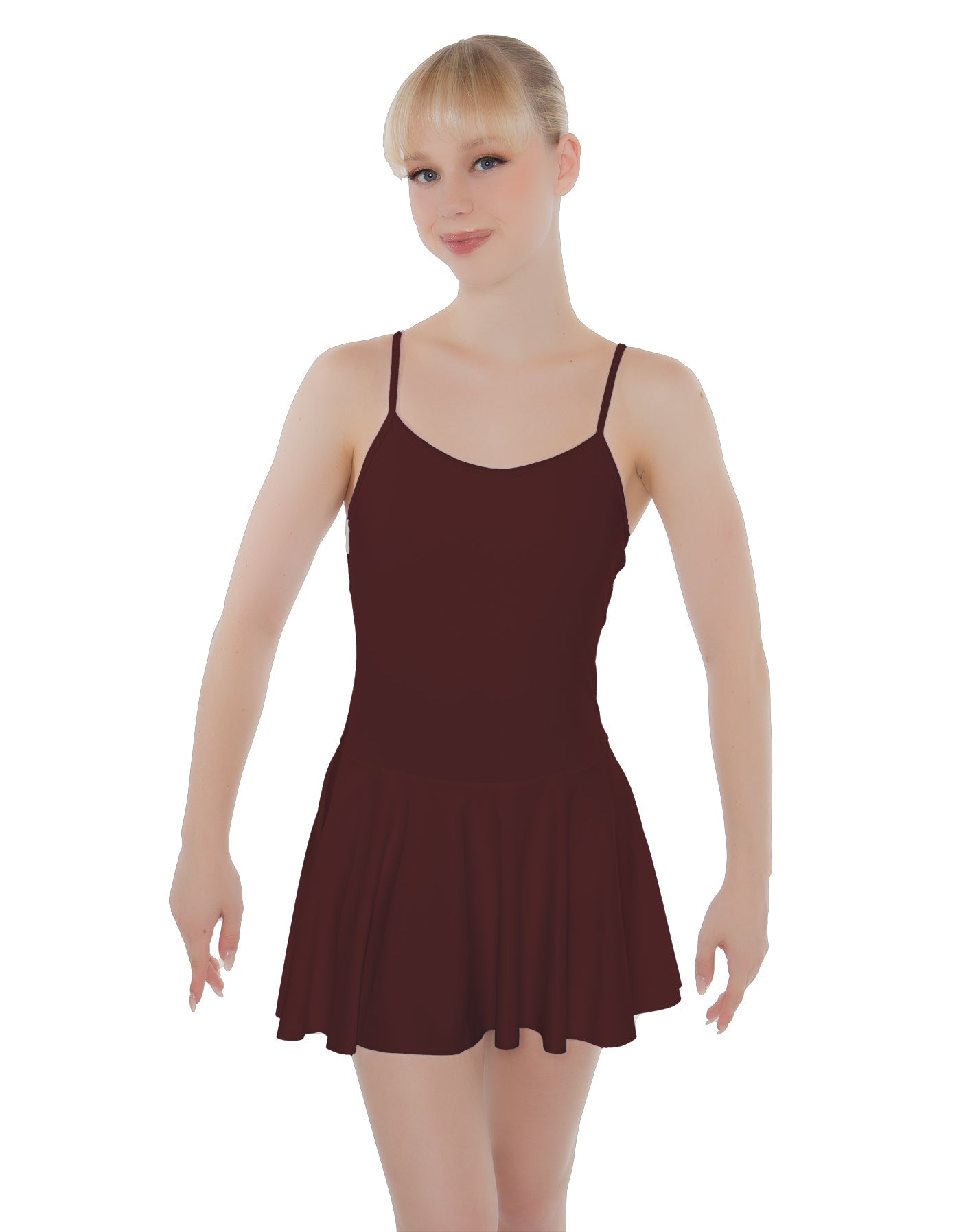 Solid Lycra Cami Dress