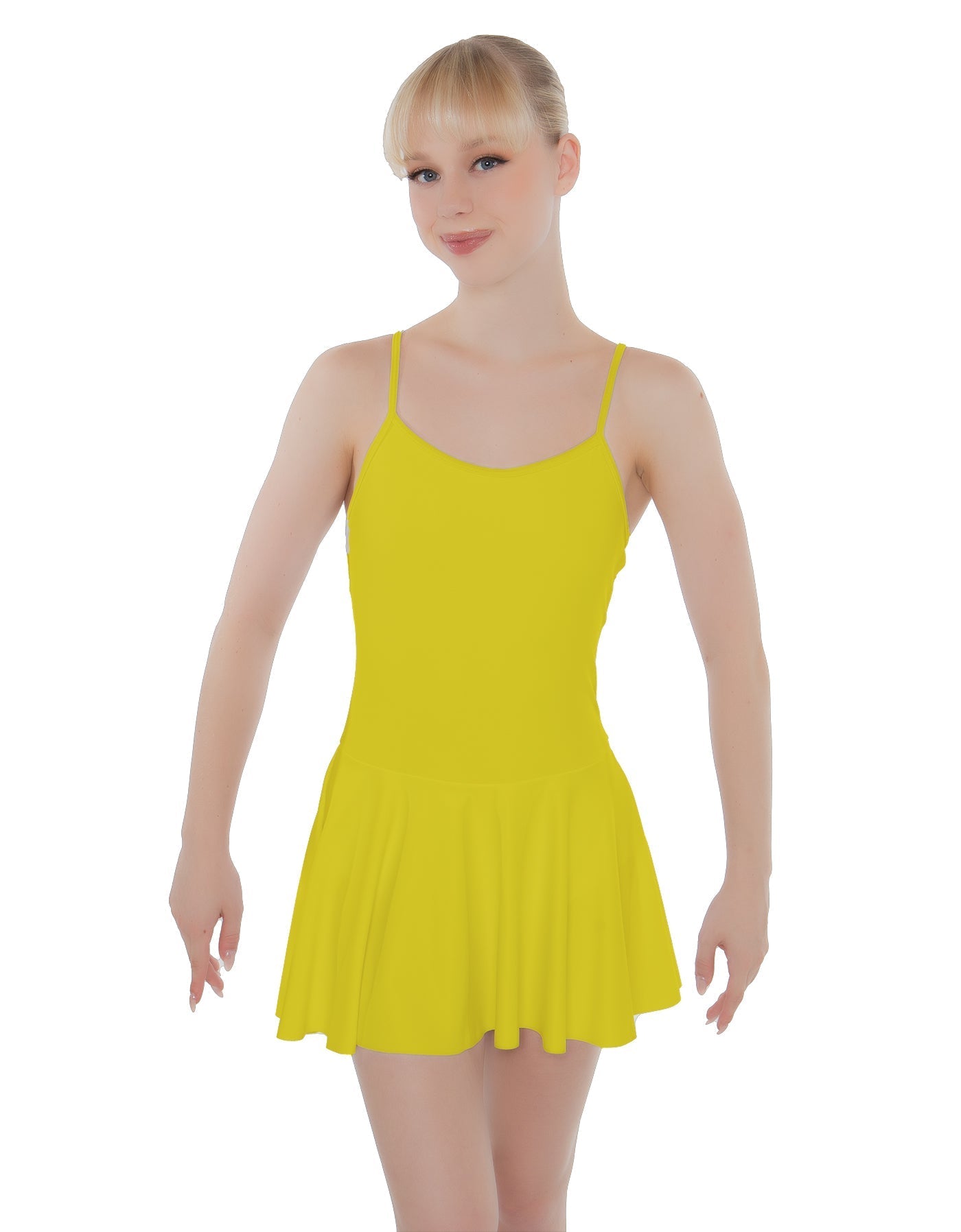 Solid Lycra Cami Dress