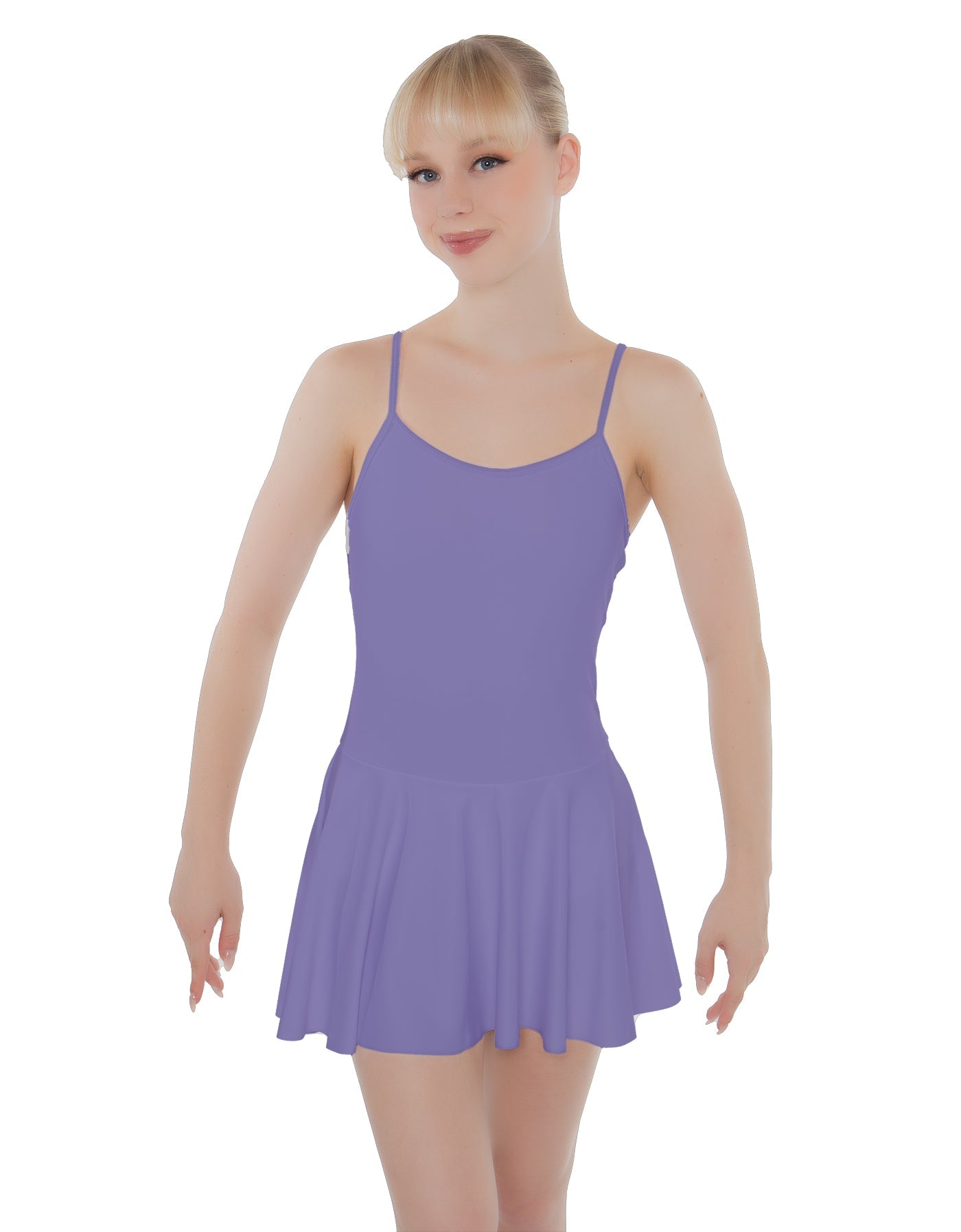Solid Lycra Cami Dress