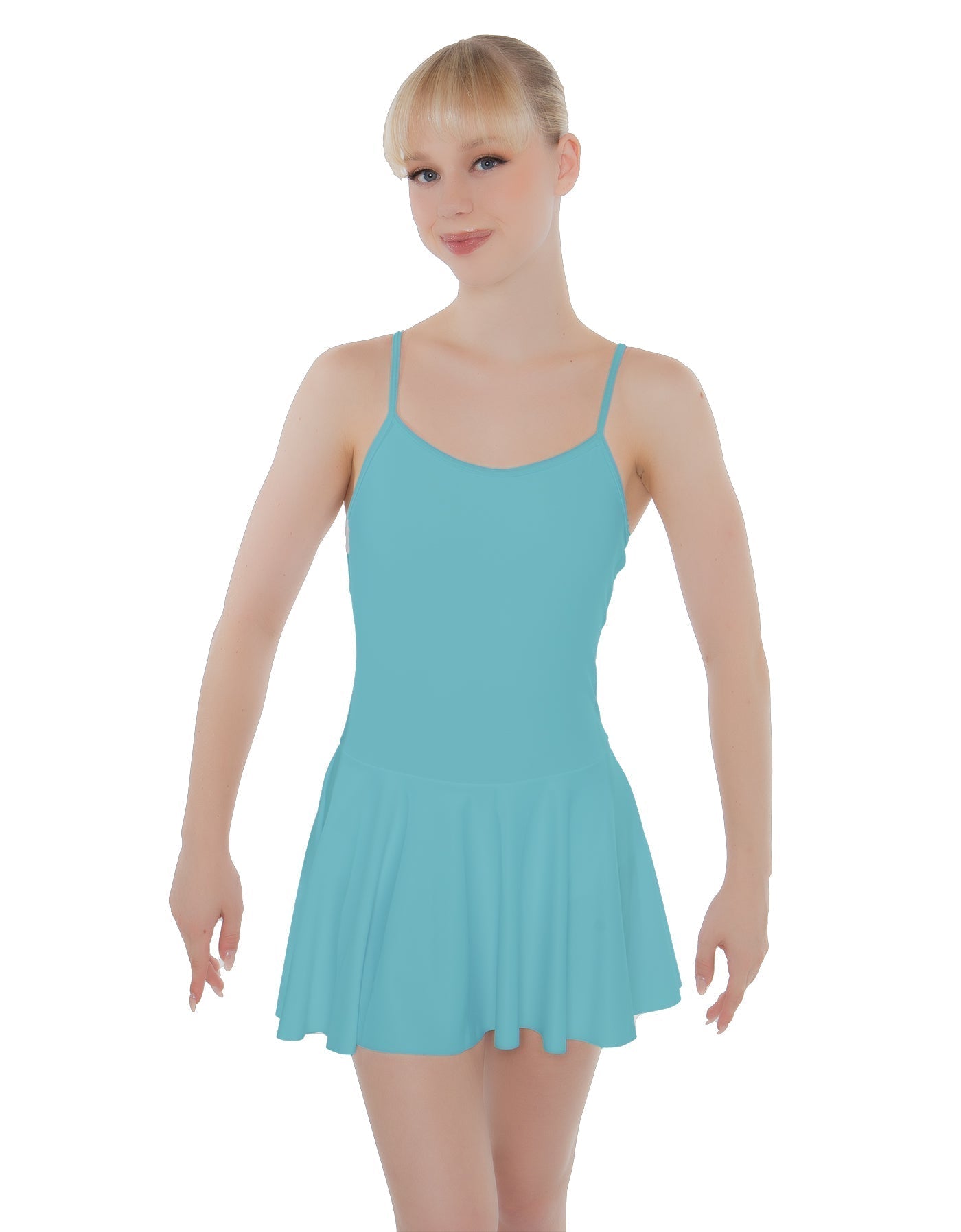 Solid Lycra Cami Dress