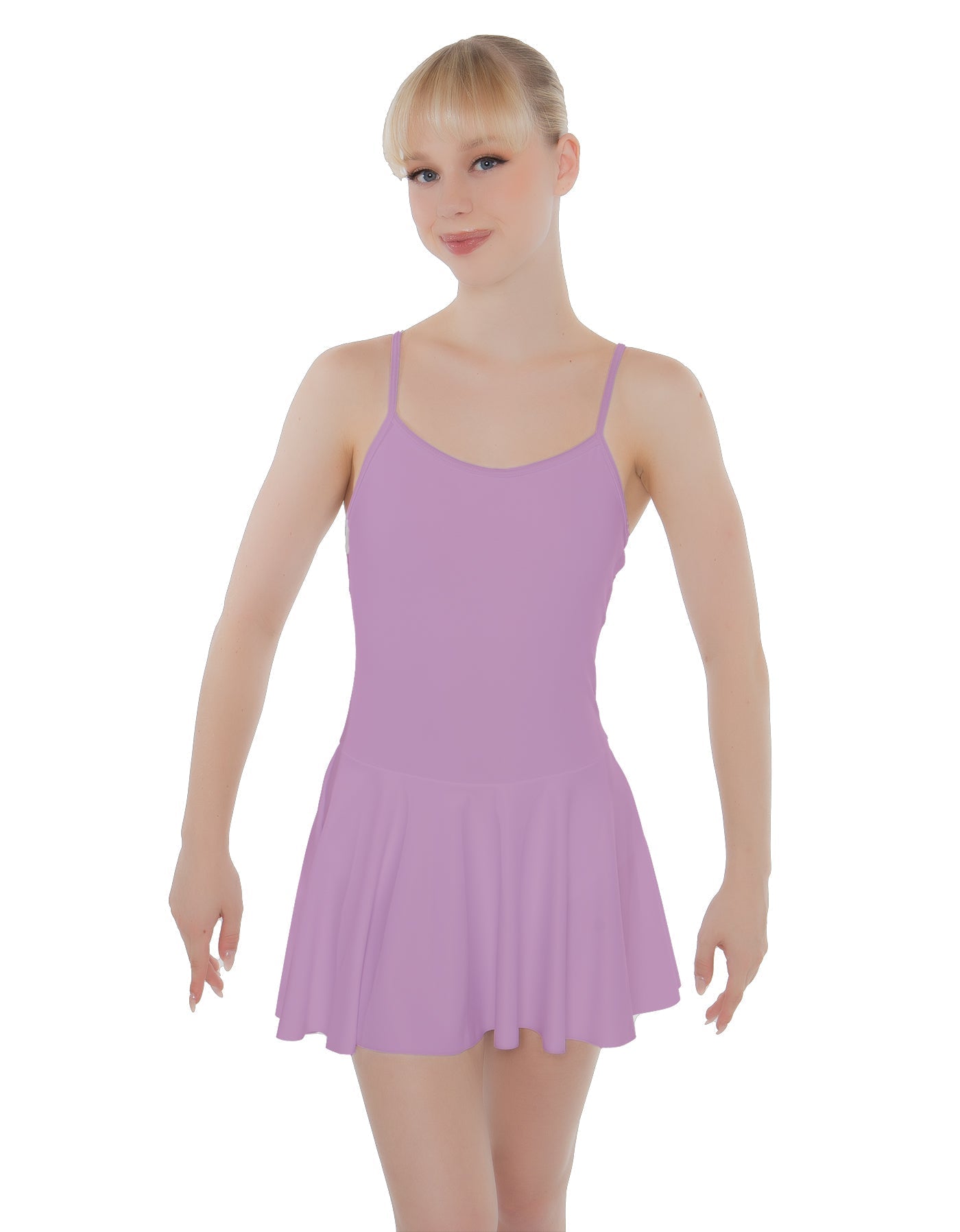 Solid Lycra Cami Dress
