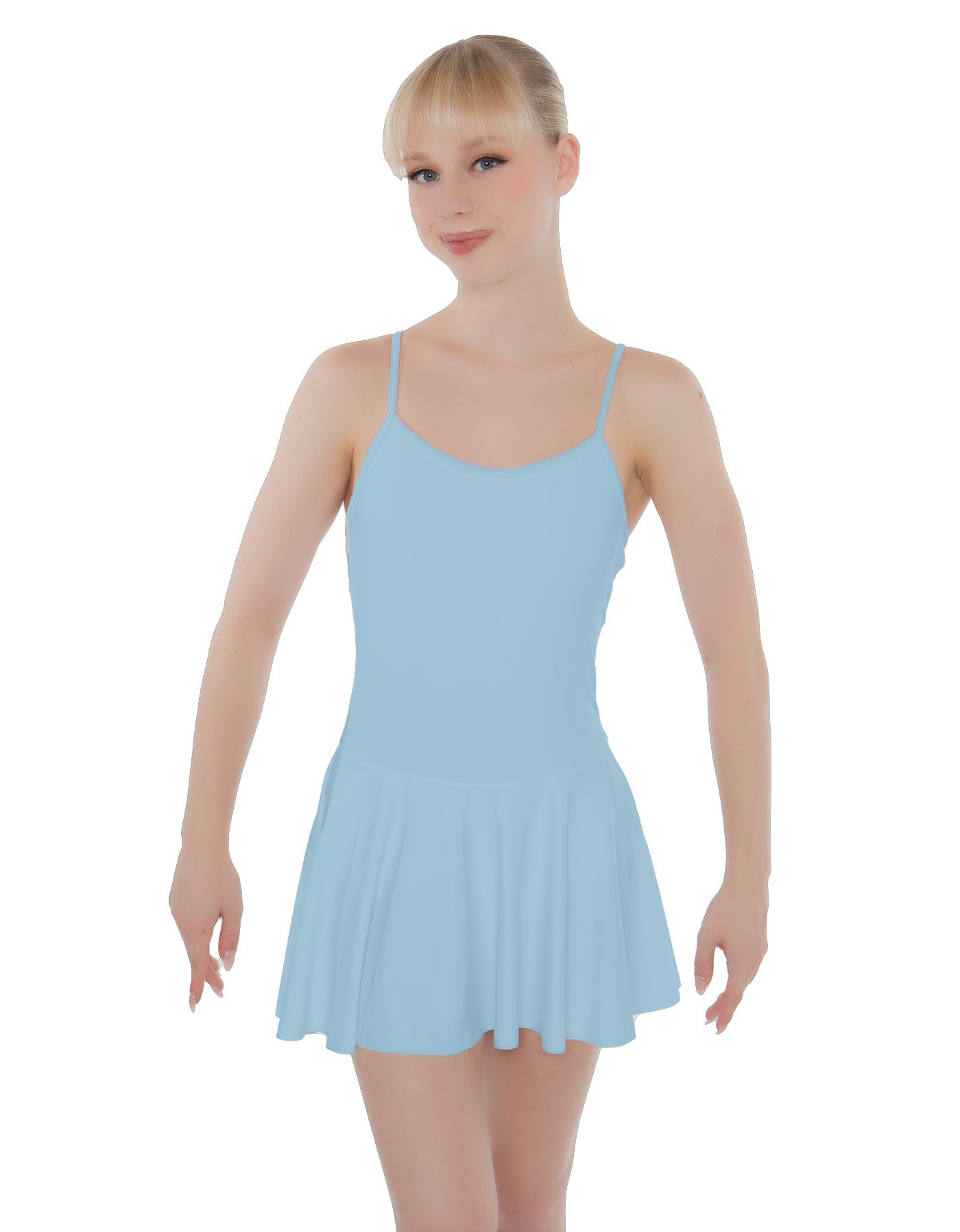 Solid Lycra Cami Dress